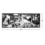 ΠΙΝΑΚΑΣ ΚΑΜΒΑΣ ΤΥΠΟΥ PICASSO GUERNICA HM7198.03 80x3x30 εκ. - Image 2