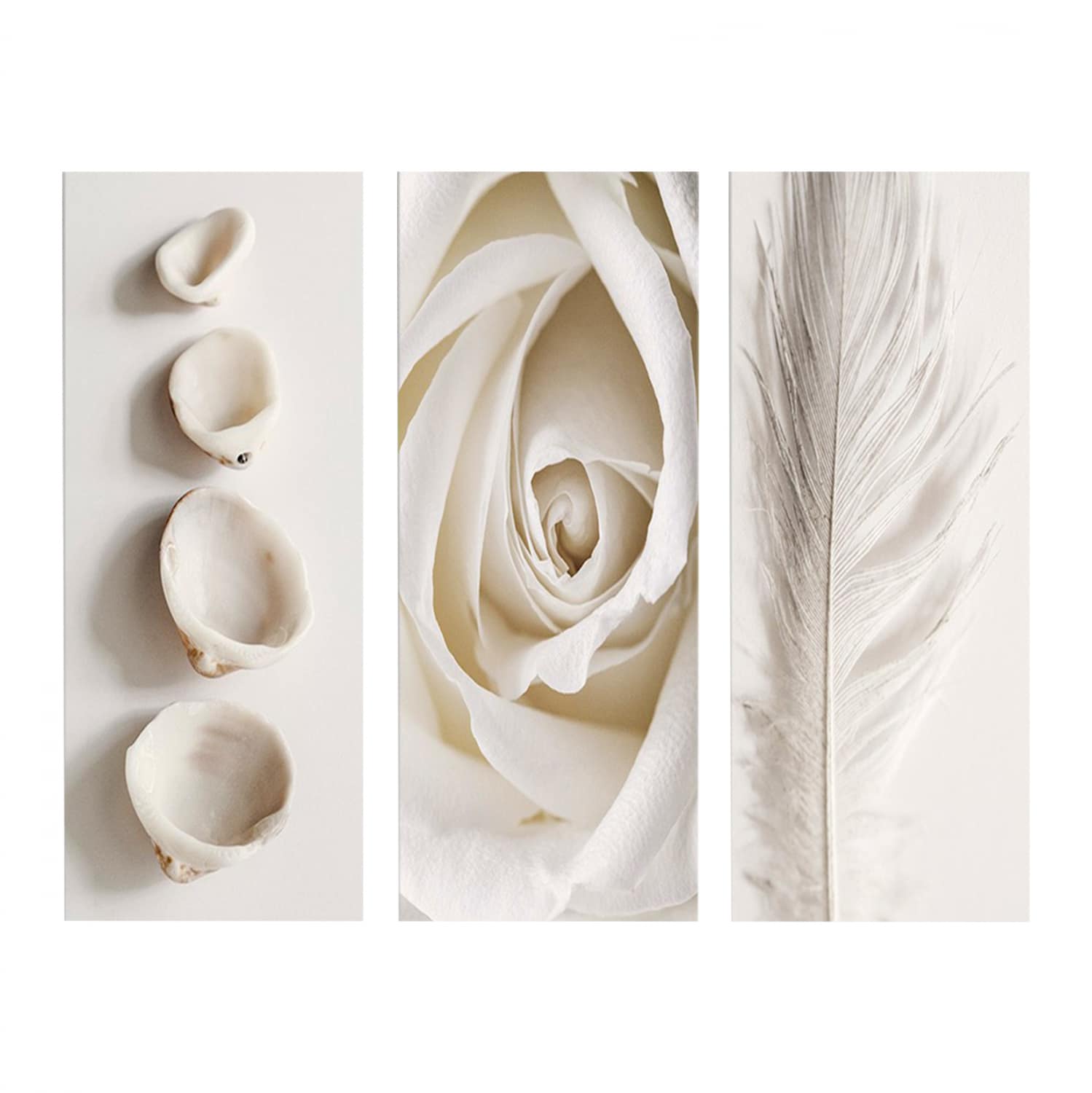 HM7204.05 ΠΙΝΑΚΑΣ ΤΡΙΠΤΥΧΟ MDF NATURAL ELEMENTS HM7204.05 60X0,3X50 εκ. - Image 1