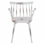 ΠΟΛΥΘΡΟΝΑ ΑΛΟΥΜΙΝΙΟΥ YVONNE ΛΕΥΚΗ ΠΑΤΙΝΑ HM5555.02 60x50x82 εκ. - Image 6