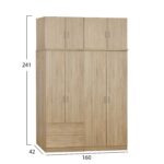 ΣΕΤ 4 ΤΜΧ ΝΤΟΥΠΑΛΑ 4ΦΥΛΛΗ ΜΕ ΠΑΤΑΡΙ SONAMA 160X42X241 HM11355.02 - Image 2