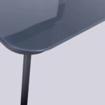 SALSA Rope Set Σαλόνι Κήπου ALU, Απόχρωση Ανθρακί-Σκ.Γκρι: Τραπέζι+2 Θέσιος+2 Πολυθρόνες 100x60x37-155x73x70-68x73x70cm - Image 4