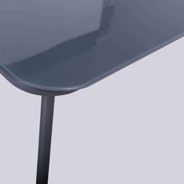 SALSA Rope Set Σαλόνι Κήπου ALU, Απόχρωση Ανθρακί-Σκ.Γκρι: Τραπέζι+2 Θέσιος+2 Πολυθρόνες 100x60x37-155x73x70-68x73x70cm - Image 4