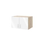 Προέκταση Ντουλάπας, 1211004 Σόνομα Λευκό, 53x50x80, Genomax