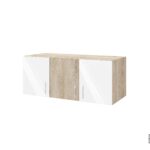 Προέκταση Ντουλάπας, 1211005 Σόνομα Λευκό, 53x50x120, Genomax