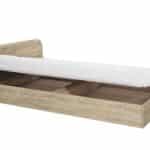 Κρεβάτι μπαούλο διπλό 1212003 Σόνομα, 144/190, Genomax