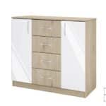 Τουαλέτα 1213004 Σόνομα Λευκό, 43,5x91x100, Genomax