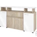 Τουαλέτα 1213056 Σόνομα Λευκό, 154x43x85, Genomax