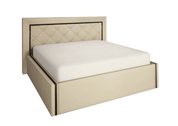 Σετ Κρεβατοκάμαρας 5 τεμαχίων, 160/200, Kantan, με ΔΩΡΟ σκαμπό και μηχανισμό ανύψωσης, 176/217/104 εκ., Genomax - Image 2