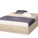 Κρεβάτι ξύλινο High, Σόνομα, 120/190, Genomax