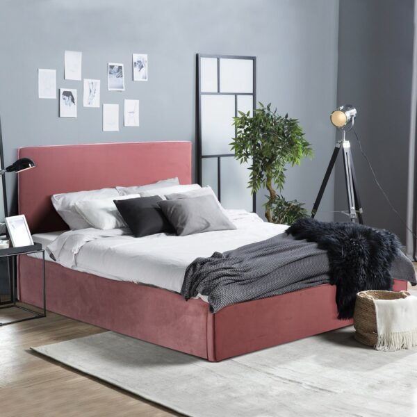 ΚΡΕΒΑΤΙ ALLIE HM584.12 160Χ200 ΜΕ ΑΠΟΘΗΚΕΥΤΙΚΟ ΧΩΡΟ ΣΑΠΙΟ ΜΗΛΟ - Image 2