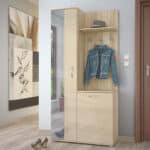 Έπιπλο Εισόδου 89/35/187 εκ., Σόνομα/Κρεμ, Nexo, Genomax