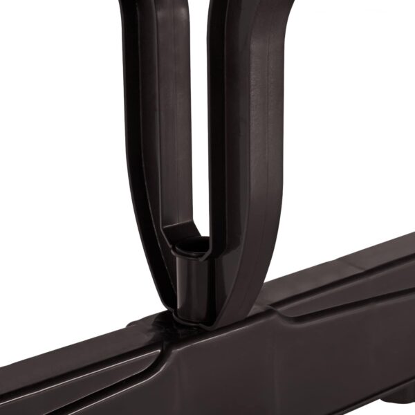 ΤΡΑΠΕΖΙ ΠΟΛΥΠΡΟΠΥΛΕΝΙΟΥ CORNWALL HM5738.03 ΚΑΦΕ 140X80X73.5Yεκ. - Image 5