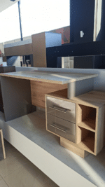 Γραφείο υπολογιστή, Modul 47, 148/60/75 εκ., Genomax - Image 3