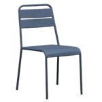 BRIO Καρέκλα-Pro Στοιβαζόμενη Μέταλλο Βαφή Sandy Blue 5415C 48x59x79cm - Image 2