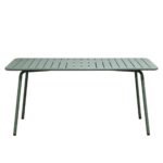 BRIO Slat Τραπέζι-Pro Κήπου - Βεράντας, Μέταλλο Βαφή Sandy Green 5635C 160x90x73cm - Image 2