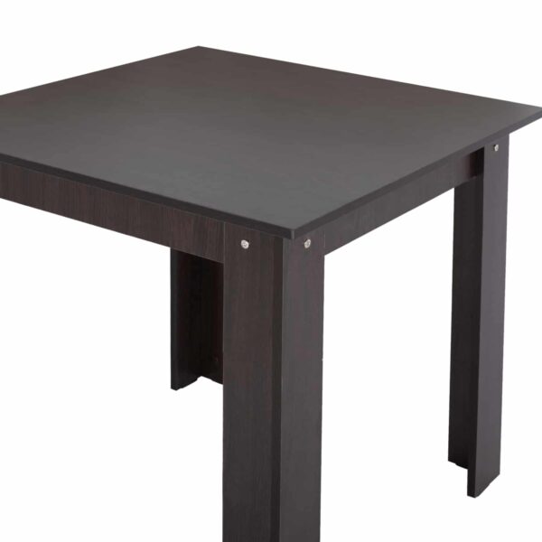 ΤΡΑΠΕΖΙ ΚΟΥΖΙΝΑΣ KELVIN HM2427.02, 80x80x77Υεκ., WENGE - Image 5