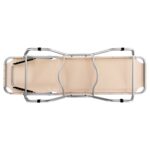 ΞΑΠΛΩΣΤΡΑ ΕΠΑΓΓΕΛΜΑΤΙΚΗ WALDO ΑΛΟΥΜΙΝΙΟΥ HM5071.60 ΕΚΡΟΥ 60x195x30 cm - Image 5