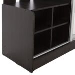 ΕΠΙΠΛΟ ΕΙΣΟΔΟΥ ΜΕ ΣΥΡΟΜΕΝΗ ΝΤΟΥΛΑΠΑ Κ ΚΑΘΡΕΦΤΗ DULCE WENGE HM2424.02 118X45X210Yεκ. - Image 5