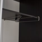 ΕΠΙΠΛΟ ΕΙΣΟΔΟΥ ΜΕ ΣΥΡΟΜΕΝΗ ΝΤΟΥΛΑΠΑ Κ ΚΑΘΡΕΦΤΗ DULCE WENGE HM2424.02 118X45X210Yεκ. - Image 6