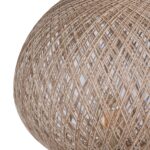 ΦΩΤΙΣΤΙΚΟ ΔΑΠΕΔΟΥ ΞΥΛΙΝΟ ΚΑΙ ΚΑΠΕΛΟ ΑΠΟ ΣΧΟΙΝΙ ΜΠΕΖ HM7376.01 Φ38x145Υ εκ. - Image 4