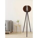 ΦΩΤΙΣΤΙΚΟ ΔΑΠΕΔΟΥ ΞΥΛΙΝΟ ΜΕ ΚΑΡΥΔΙ ΚΑΠΕΛΟ ΑΠΟ MDF HM7375.03 Φ36x145Υ εκ. - Image 2