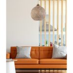 ΦΩΤΙΣΤΙΚΟ ΟΡΟΦΗΣ ΕΣΩΤΕΡΙΚΟΥ ΧΩΡΟΥ ΚΡΕΜΑΣΤΟ HM7352.04 ΑΠΟ ΣΧΟΙΝΙ ΜΠΕΖ Φ22x55Υ εκ. - Image 2