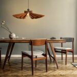 ΦΩΤΙΣΤΙΚΟ ΟΡΟΦΗΣ ΞΥΛΙΝΟ ΚΡΕΜΑΣΤΟ ΚΑΡΥΔΙ HM7349.01 Φ52x45Υ εκ. - Image 4