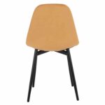 ΚΑΡΕΚΛΑ LEONARDO ΒΕΛΟΥΔΟ ΧΡΥΣΟ ΜΕ ΜΕΤΑΛΛΙΚΑ ΠΟΔΙΑ 45x47x87Υ εκ. HM00100.09 - Image 6