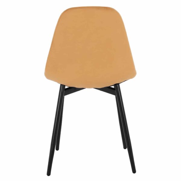 ΚΑΡΕΚΛΑ LEONARDO ΒΕΛΟΥΔΟ ΧΡΥΣΟ ΜΕ ΜΕΤΑΛΛΙΚΑ ΠΟΔΙΑ 45x47x87Υ εκ. HM00100.09 - Image 6