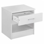 ΚΟΜΟΔΙΝΟ ΜΕ 1 ΣΥΡΤΑΡΙ LANEY ΛΕΥΚΟ HM2345.05 45x35,5x47 εκ. - Image 3
