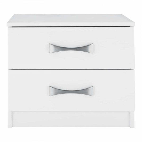 komodino-me-2-syrtaria-kai-asimi-cheroyl-3 ΚΟΜΟΔΙΝΟ ΜΕ 2 ΣΥΡΤΑΡΙΑ ASHLYN ΚΑΙ ΑΣΗΜΙ ΧΕΡΟΥΛΙ HM2235.05 ΛΕΥΚΟ 48x40,5x41,5Y εκ. - Image 4