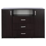 ΜΠΟΥΦΕΣ ΜΕ 2 ΝΤΟΥΛΑΠΙΑ Κ 3 ΣΥΡΤΑΡΙΑ ADLER WENGE HM2430.02 120X45X85Y εκ. - Image 3