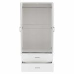 ΝΤΟΥΛΑΠΑ 2ΦΥΛΛΗ REINA ME 2 ΣΥΡΤΑΡΙΑ HM338.05 ΛΕΥΚΗ 80Χ42,5Χ180,5Υ εκ. - Image 5