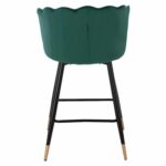 ΣΚΑΜΠΟ ΜΕΣΑΙΟΥ ΥΨΟΥΣ HM8736.03 VESNA ΒΕΛΟΥΔΟ ΚΥΠΑΡΙΣΣΙ ΜΕΤΑΛΛΙΚΟ ΣΚΕΛΕΤΟ 50x50x90 εκ. - Image 6