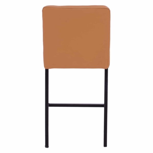 ΣΚΑΜΠΟ ΜΕΤΑΛΛΙΚΟ ΜΕ ΤΑΜΠΑ ΔΕΡΜΑΤΙΝΗ HM5801 40x46x86Υ εκ. - Image 6