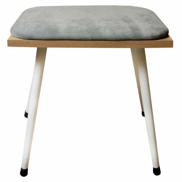 ΣΚΑΜΠΟ ΤΟΥΑΛΕΤΑΣ DAYANITA ΜΕ ΜΑΞΙΛΑΡΙ HM9209 SONAMA ΛΕΥΚΟ 40x30x40Y εκ. - Image 3