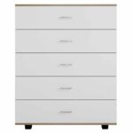 ΣΥΡΤΑΡΙΕΡΑ ΜΕΛΑΜΙΝΗΣ THORG HM8995.04- 5 ΣΥΡΤΑΡΙΑ ΣΕ SONAMA-ΛΕΥΚΟ 80Χ40Χ100Yεκ. - Image 2