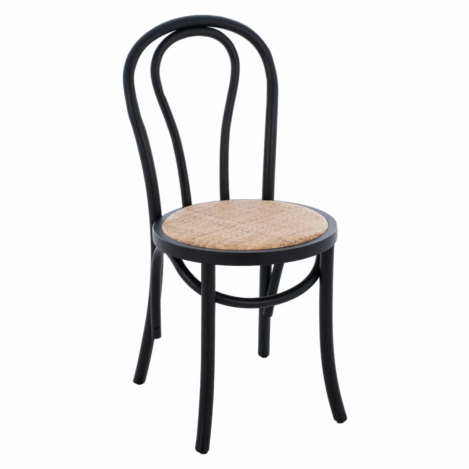 HM8914.02 ΞΥΛΙΝΗ ΚΑΡΕΚΛΑ MONTREAL ΤΥΠΟΥ ΒΙΕΝΝΗΣ HM8914.02 ΑΠΟ ΞΥΛΟ ΟΞΙΑΣ ΣΕ ΧΡΩΜΑ ΜΑΥΡΟ 40x40x87Υ εκ. - Image 1