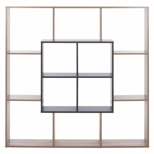 bibliothiki-fb9877102-136x22x136-gkri-2 ΒΙΒΛΙΟΘΗΚΗ BRODY HM8771.02 136X22X136 ΓΚΡΙ - Image 3