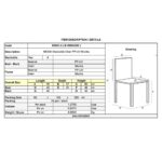 MODA Καρέκλα-Pro Στοιβαζόμενη PP - UV Protection, Απόχρωση Mocha 48x57x80cm - Image 6