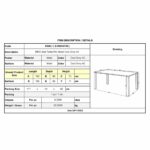 BRIO Slat Τραπέζι-Pro Κήπου - Βεράντας, Μέταλλο Βαφή Cool Grey 4C 160x90x73cm - Image 3