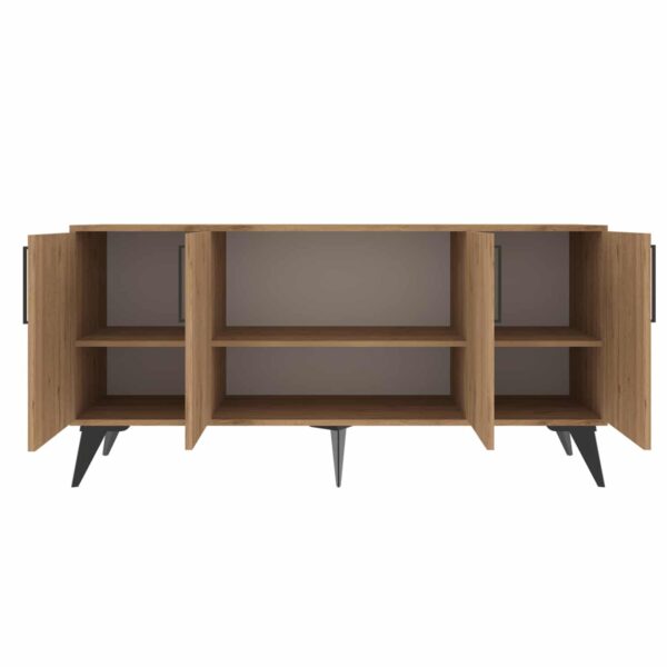 ΜΠΟΥΦΕΣ ΣΕ ΦΥΣΙΚΟ ΧΡΩΜΑ HM9252.01 160x41x79 εκ. - Image 5