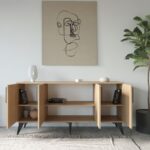 ΜΠΟΥΦΕΣ ΣΕ ΦΥΣΙΚΟ ΧΡΩΜΑ HM9252.01 160x41x79 εκ. - Image 6