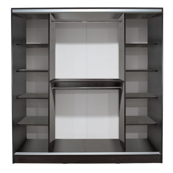 ntoylapa-syromeni-melaminis-begge-me-kat-2 ΝΤΟΥΛΑΠΑ ΣΥΡΟΜΕΝΗ ADLER ΜΕΛΑΜΙΝΗΣ ΒΕΓΓΕ ΜΕ ΚΑΘΡΕΠΤΗ HM2435.02  200X60X210Υεκ - Image 3