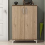 ΠΑΠΟΥΤΣΟΘΗΚΗ TATUM ΜΕΛΑΜΙΝΗΣ ME 5 ΑΠΟΘ. ΧΩΡΟΥΣ HM9229.02 ΚΑΡΥΔΙ 72x32,5x100Yεκ. - Image 3