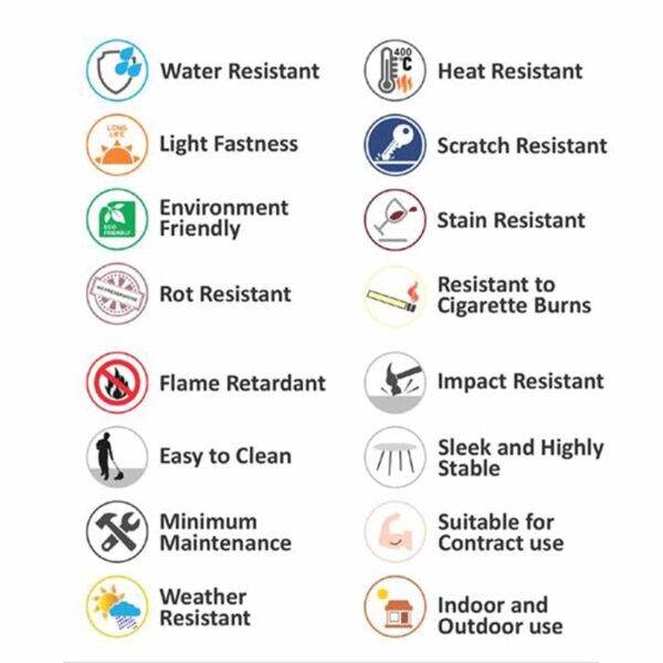 HPL (High Pressure Laminated) Επιφάνεια Τραπεζιού Απόχρωση Cement, UV Φ70cm/12mm - Image 3