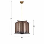 ΦΩΤΙΣΤΙΚΟ ΟΡΟΦΗΣ ΕΣΩΤΕΡΙΚΟΥ ΧΩΡΟΥ HM7485 30x71Υεκ. - Image 2