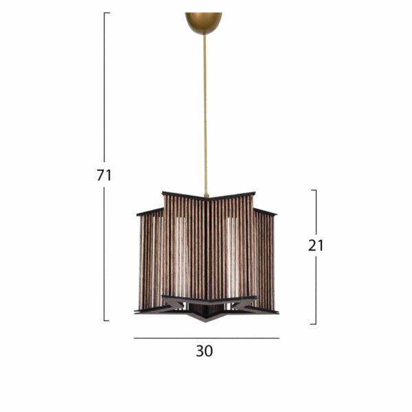 ΦΩΤΙΣΤΙΚΟ ΟΡΟΦΗΣ ΕΣΩΤΕΡΙΚΟΥ ΧΩΡΟΥ HM7485 30x71Υεκ. - Image 2