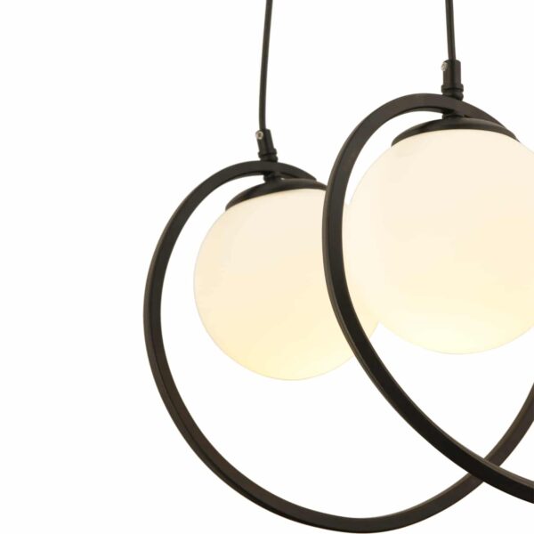 ΦΩΤΙΣΤΙΚΟ ΟΡΟΦΗΣ ΜΑΥΡΟ 3ΦΩΤΟ HM7384.01  60x85cm - Image 4