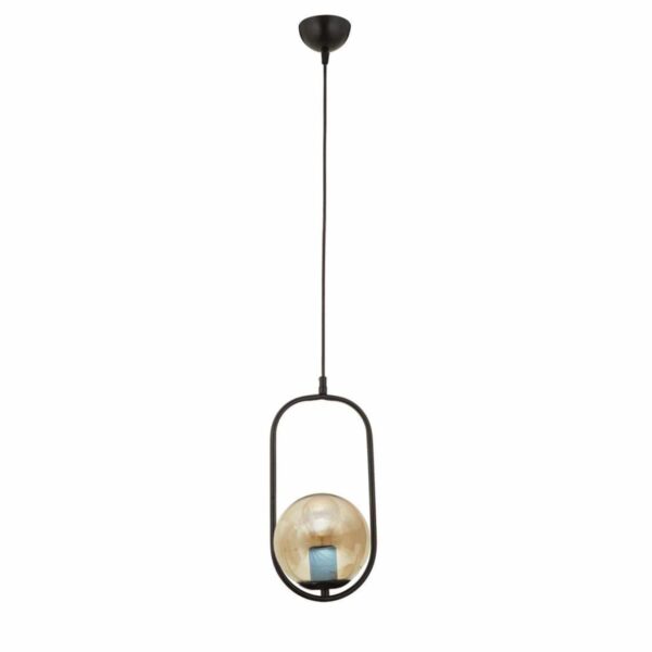 ΦΩΤΙΣΤΙΚΟ ΟΡΟΦΗΣ ΜΕΤΑΛΛΙΚΟ ΜΑΥΡΟ HM7386.01 17x80 εκ. - Image 3